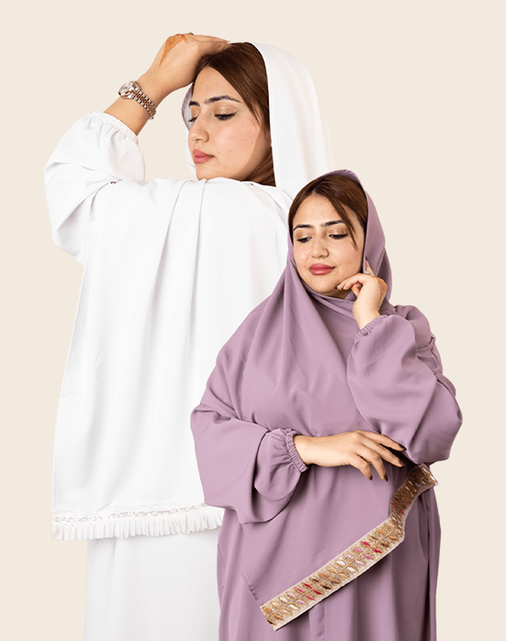 Lot de 2 Abayas Élégantes - House of razan