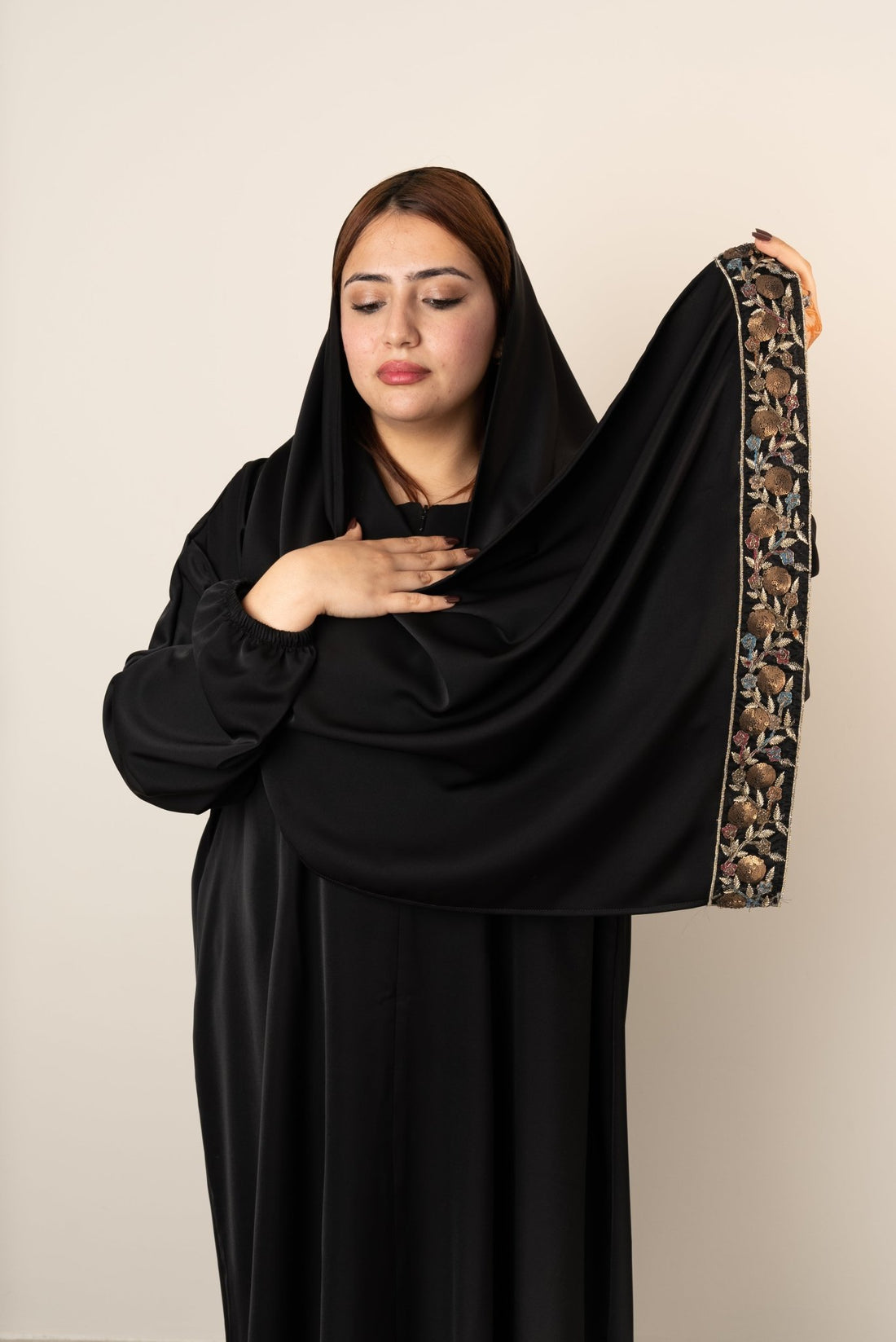 Abaya Maysa | NOIR - House of razan