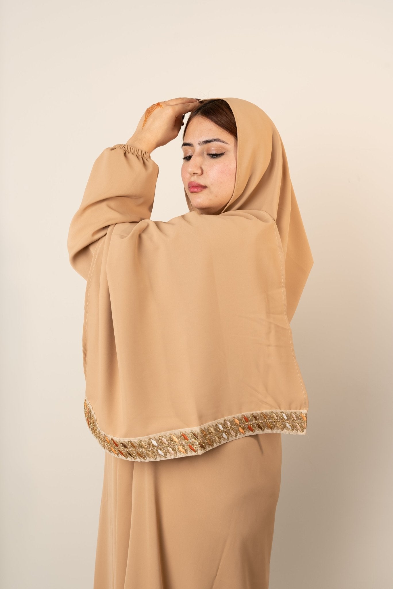 Abaya maysa | BEIGE - House of razan